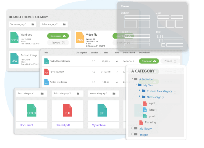 Wp File Download Themes