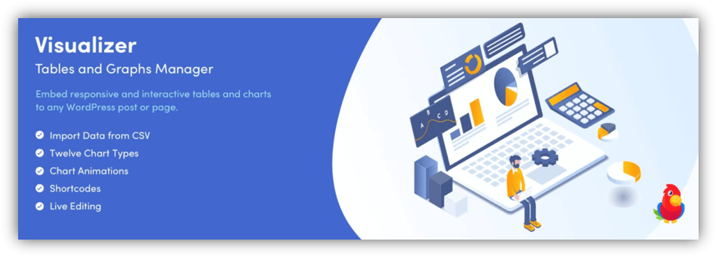 A Visualizer Tables and Charts plugin