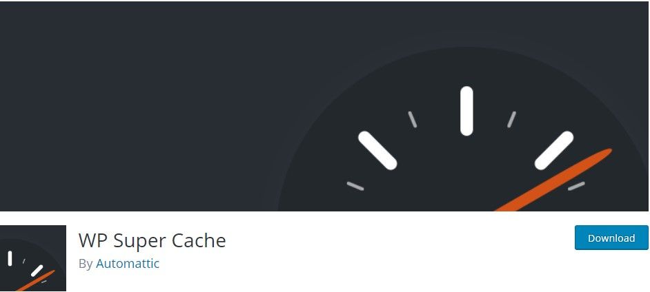 WP超级缓存 plugin