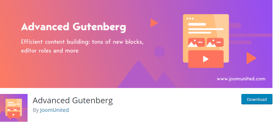 Advanced Gutenberg