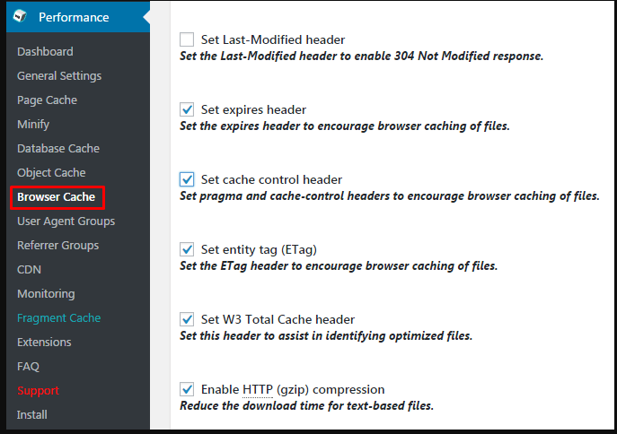 W3 Total Cache Performance 