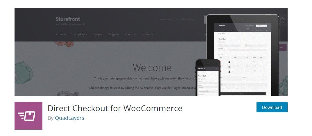 Přímá pokladna WooCommerce