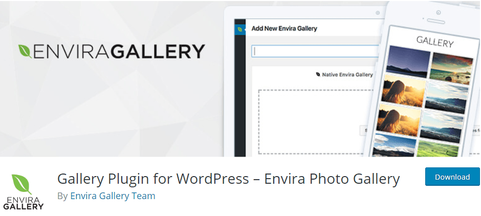 Envira Gallery Plugin