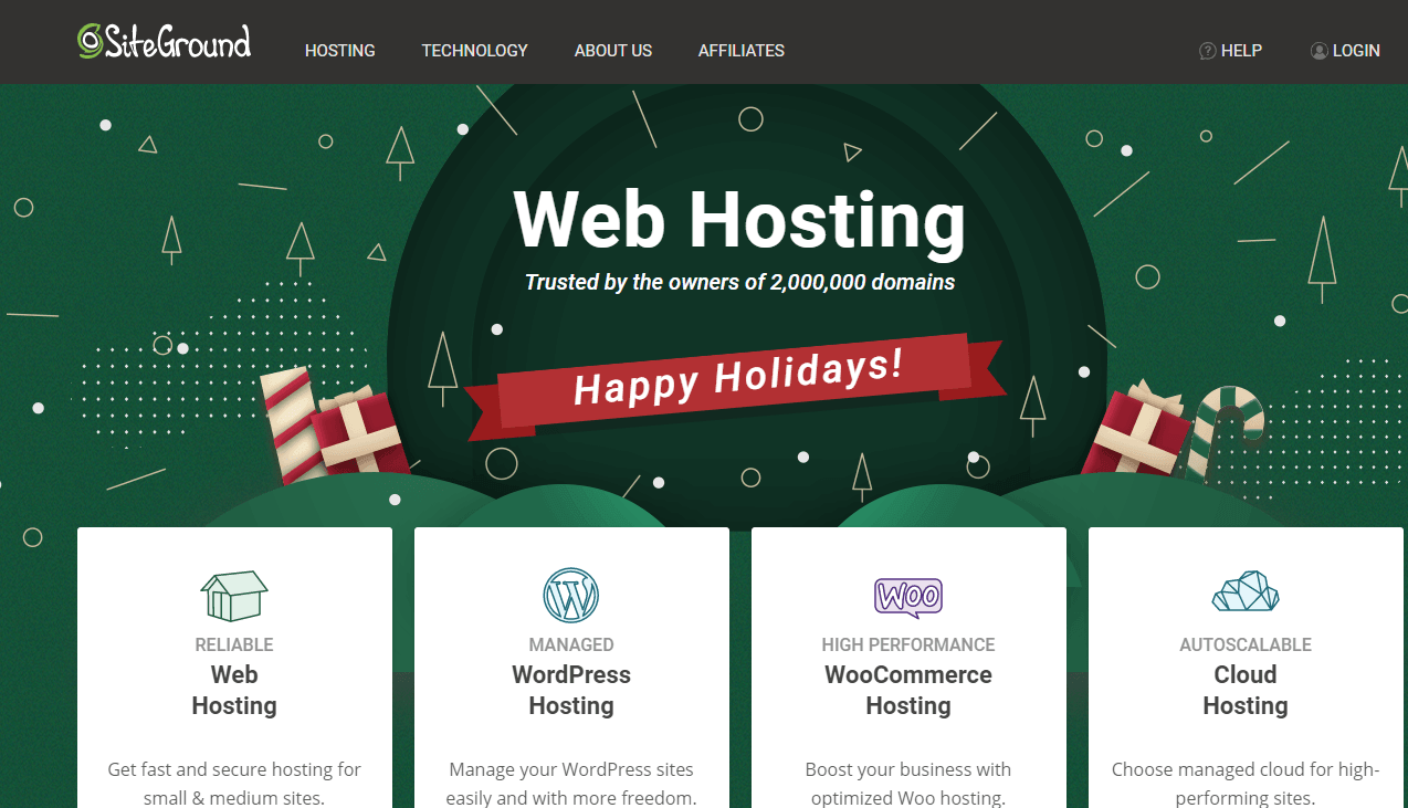 hosting siteground 