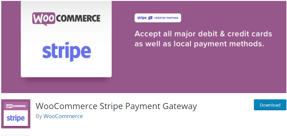 Gateway de pagamento WooCommerce Stripe