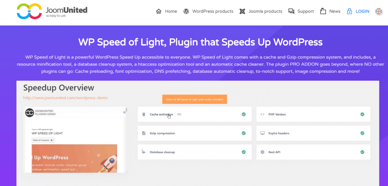 WP speed of light 