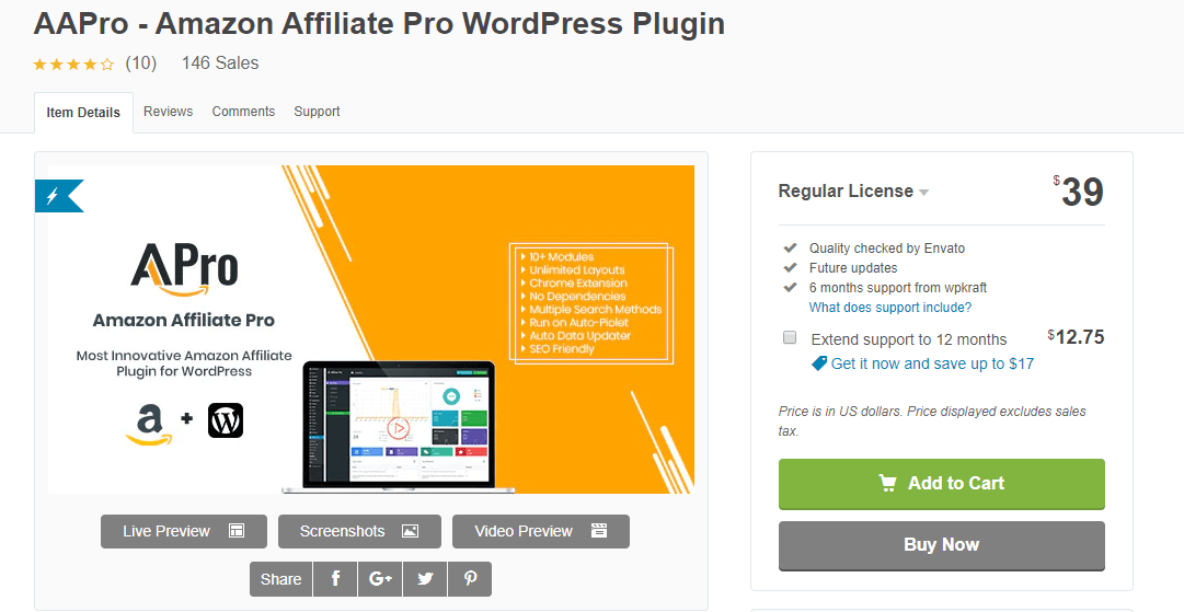 Amazon Affiliate Pro (AAPro) 