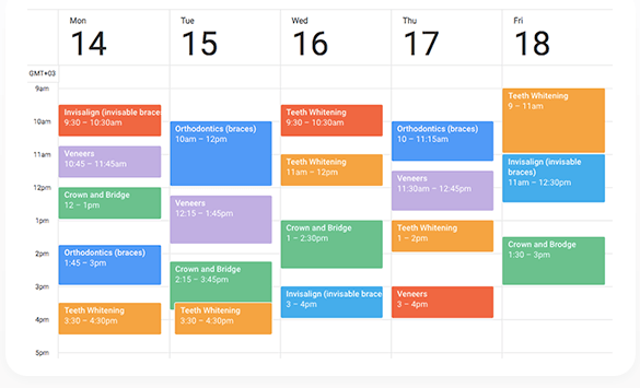 Bookly Pro-integration med Google Kalender