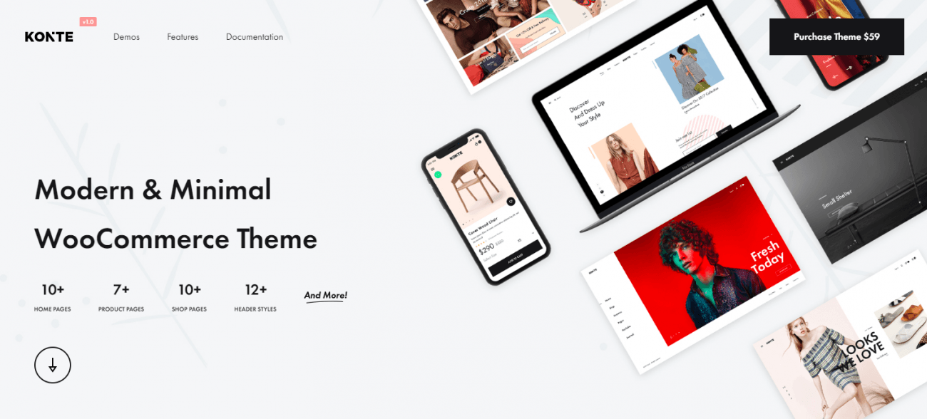 Konte wordpress theme 