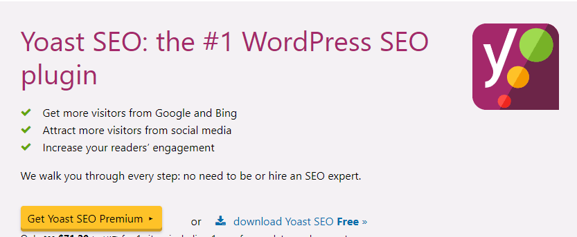 Yoast SEO plugin 