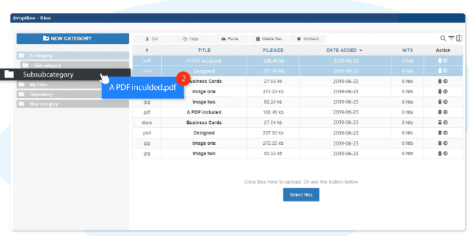 Gestionnaire de fichiers