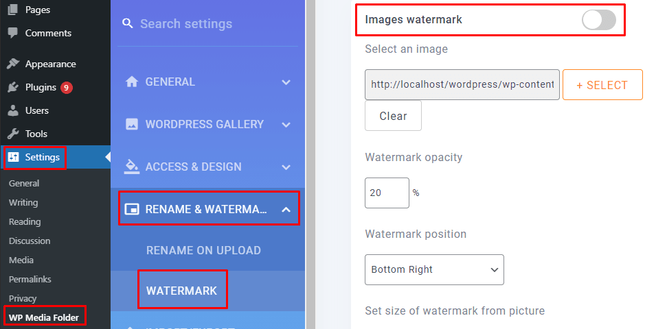 Remover marca d&#39;água